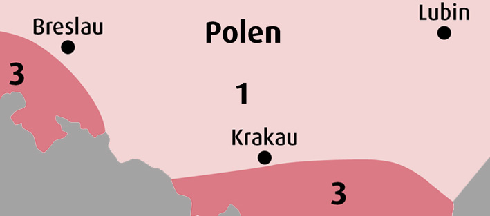 FOS Windzonenkarte Polen